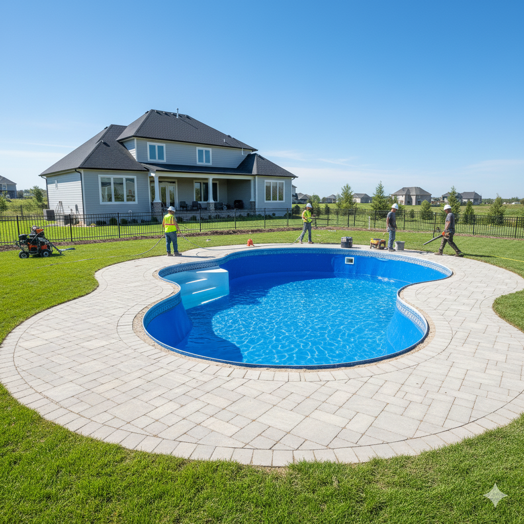 In-Ground Pool Installation